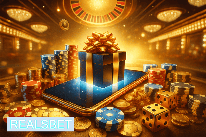 Bônus de cassino móvel REALSBET com apostas online