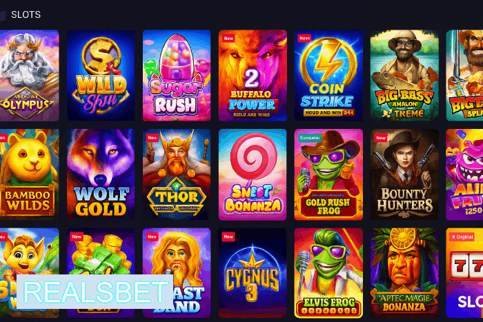 Slots populares Cassino REALSBET bônus e diversão