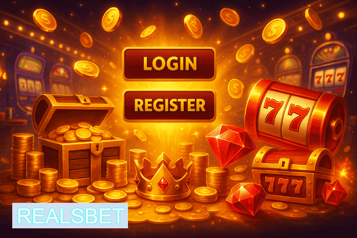 Login Cassino REALSBET apostas seguras online