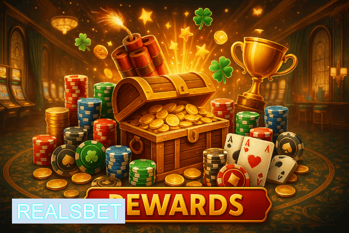 Bônus e recompensas exclusivas do Cassino REALSBET